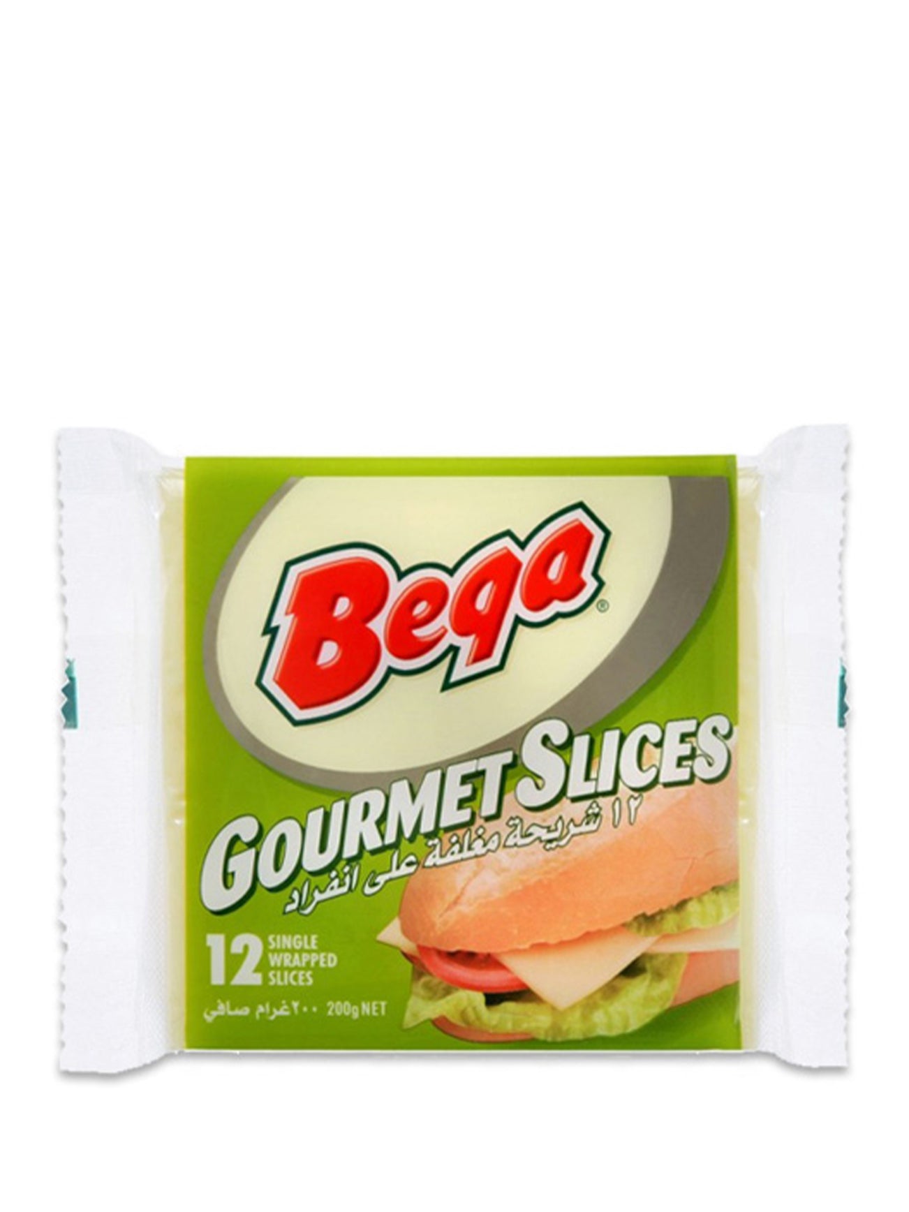 BEGA GOURMET SLICES CHEESE 200G