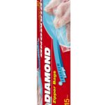 DIAMOND FREEZER ZIPPER BAG-L 15'S