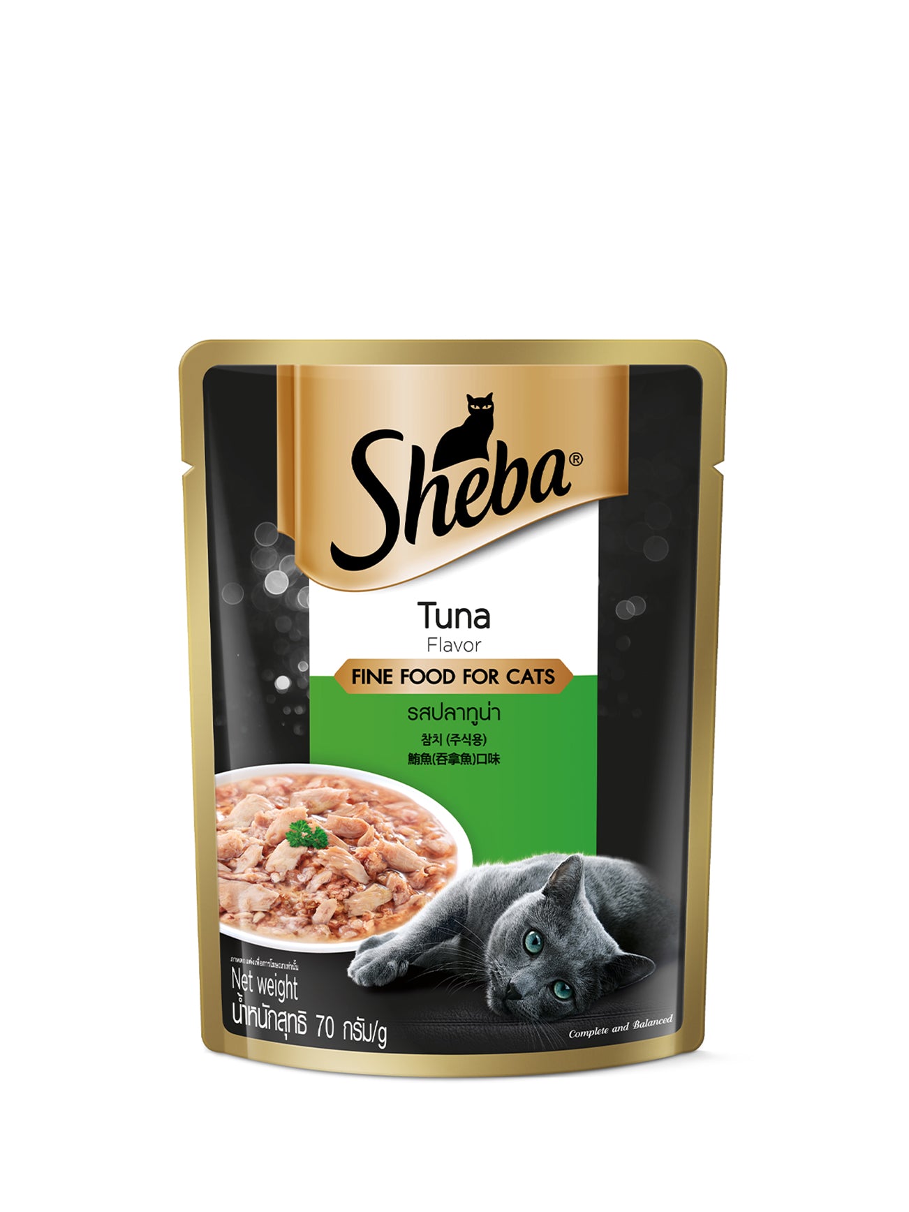 SHEBA POUCH TUNA 70G
