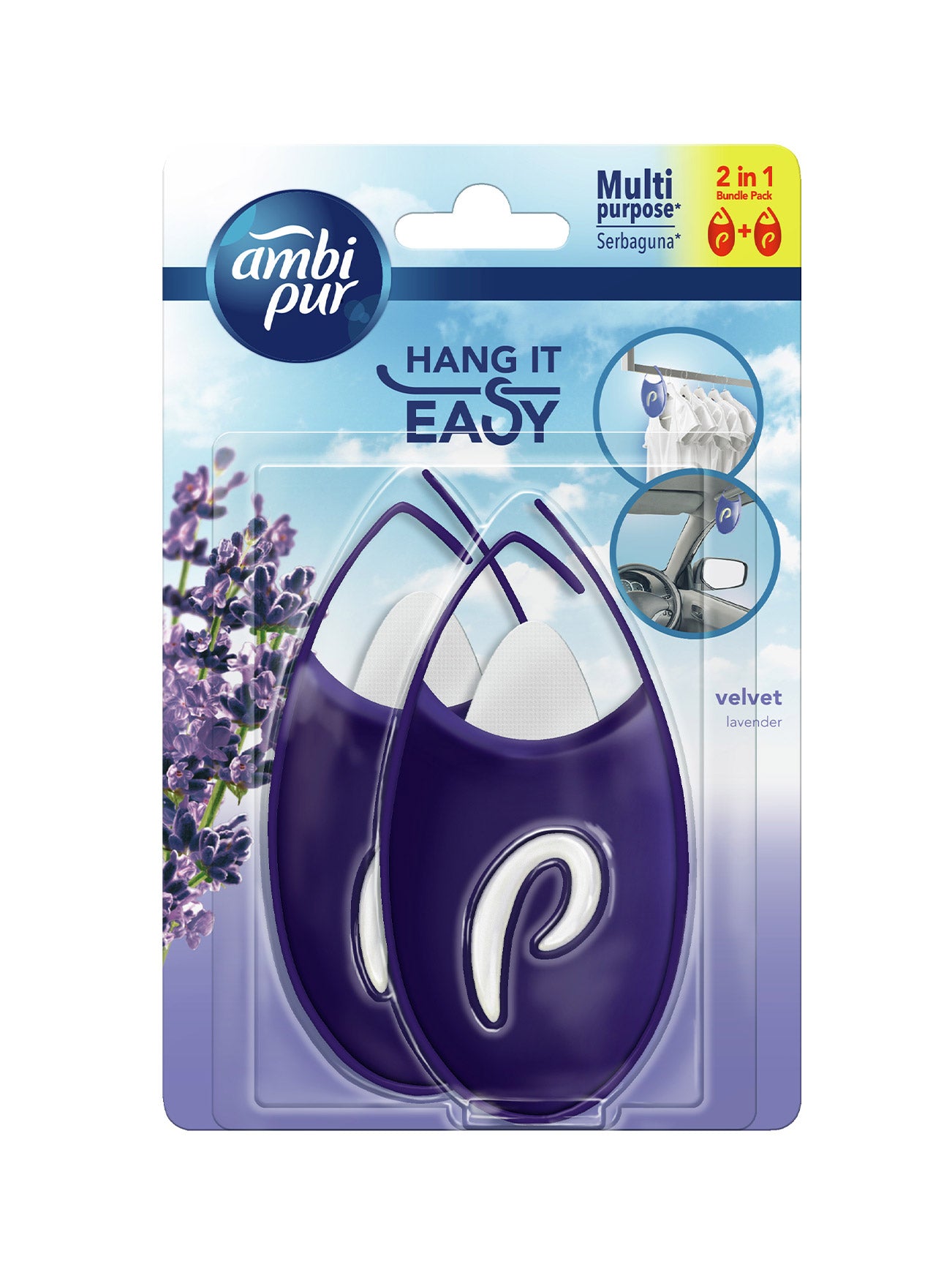 AMBI PUR MINI FRESH VELVET 2X4.5ML