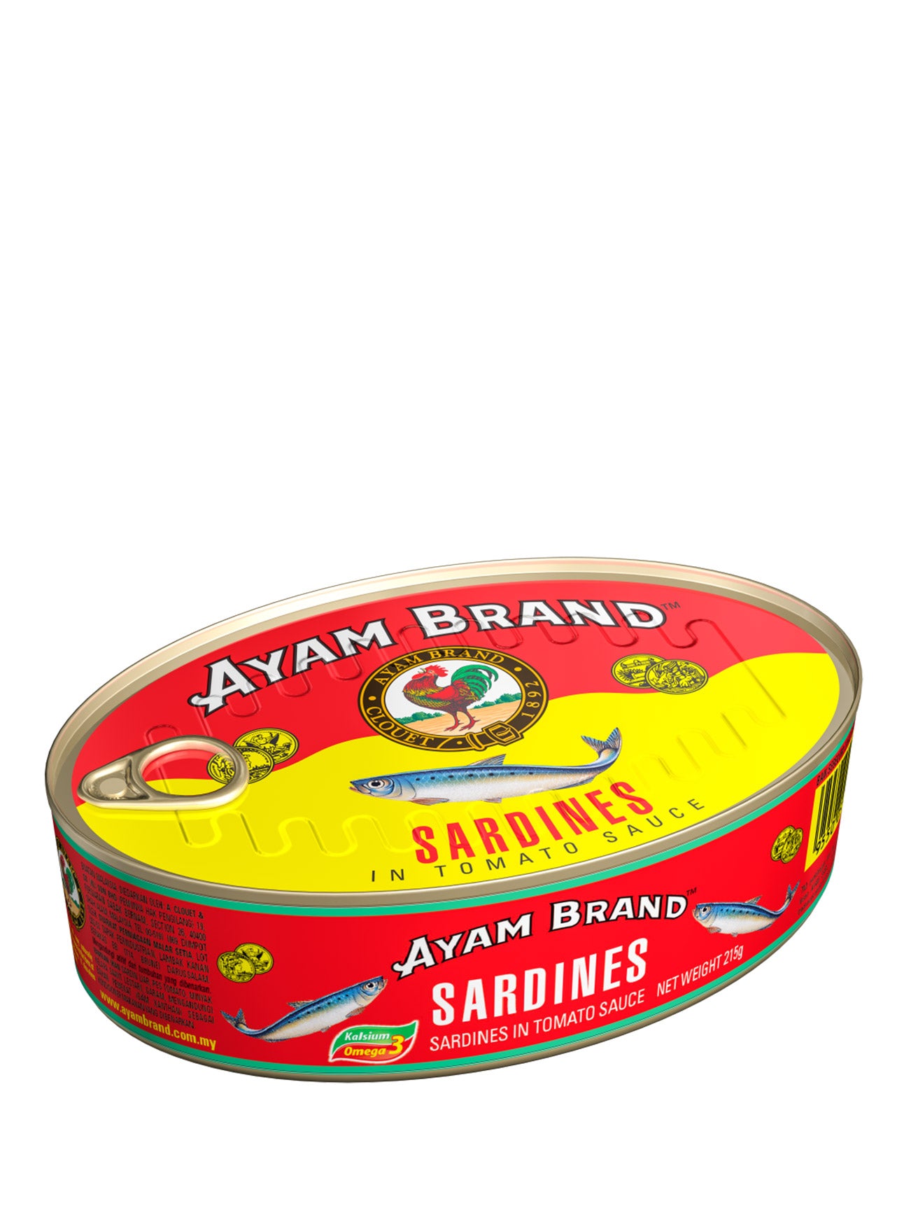 AYAM BRAND SARDINE OVAL 215G